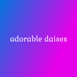 adorable daises homestore (CLOSED)