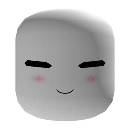Happy Manga Face White (Classic Face) Roblox item