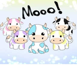 Lavender Cow Obby Hangout