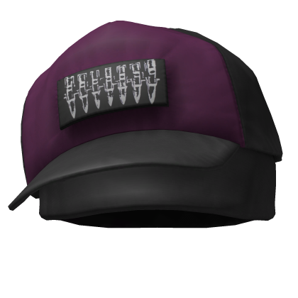Purple Street Cap W Bandana