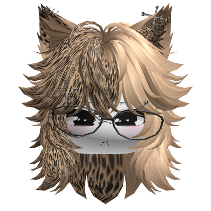 Moe Furry Wolfcut (Leopard)