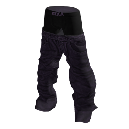 Pantalon Fixa Morado Oscuro
