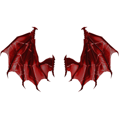 Red Lightning Wings