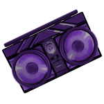Purple Brutal Boombox