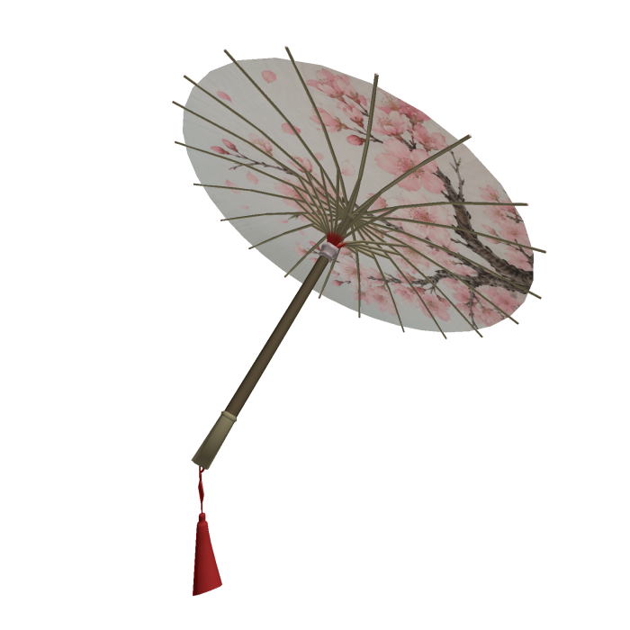 Kawaii Chinese Umbrella with Sakura Cherry blossom