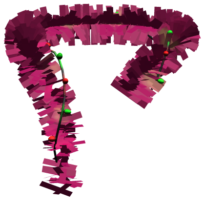pink christmas scarf