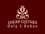 Clothes shop all clothes only 5 robux