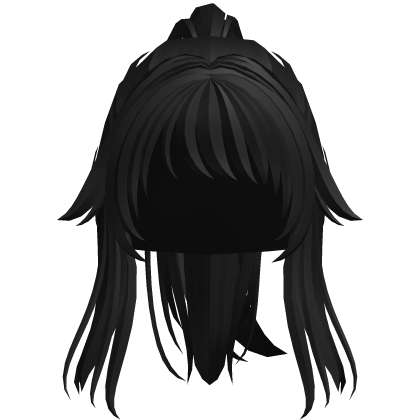 Ayano Aishi Yandere black ponytail hair Roblox item
