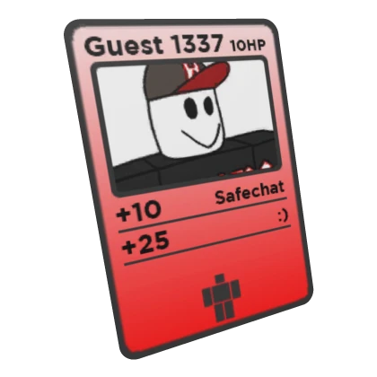 Guest 1337 Trading Card | Roblox Item - Rolimon's