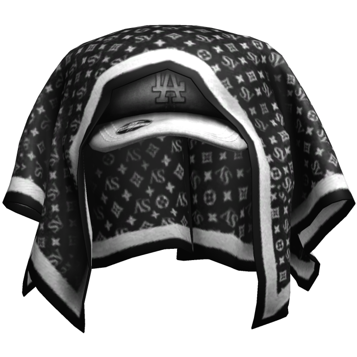 Designer Headscarf w/ Cap