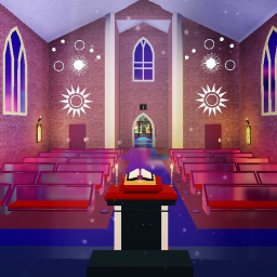Cyber Futuristic Church