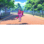 Candy the pink fox