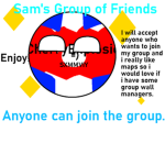 + | Sam's Group World! | + - Made by Sam [=D]