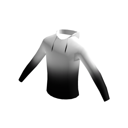 Sweatshirt Fade White Black Hoodie Halloween