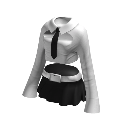 ★ black anime harajuku school uniform w mini skirt thumbnail