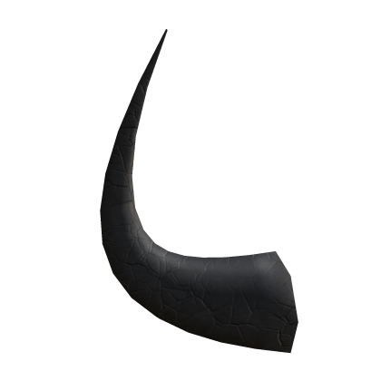 Black Left Side Horn