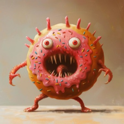 Survive Donutzilla 🥯