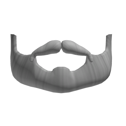 Grey Full Trimmed Beard Roblox NoFilter