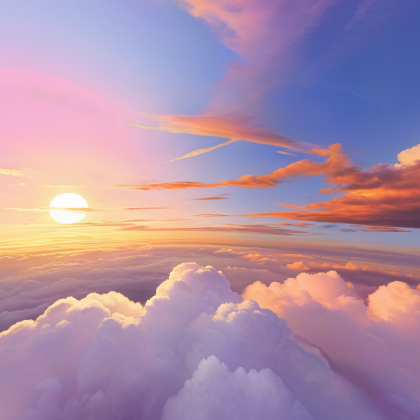 Pink Sunset Sky preview 1