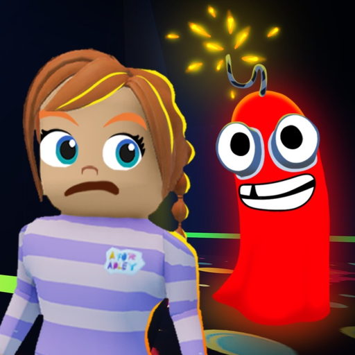 Rainbow Ghost Run - A for Adley Survive!