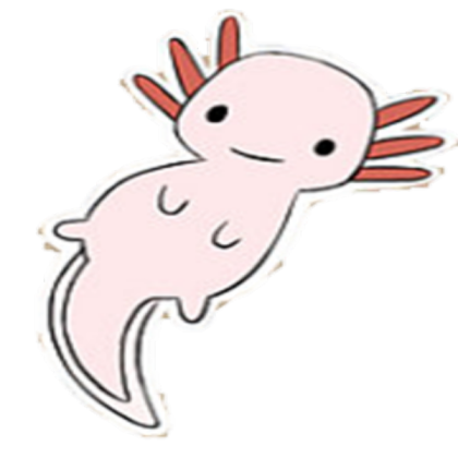 Axolotl (Pink) Roblox decal