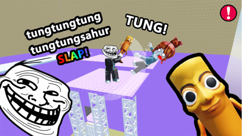 Brainrot Slap Tower 🖐️