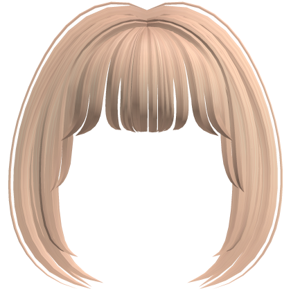 Messy Anime Spiky Bangs (Blonde) Roblox item