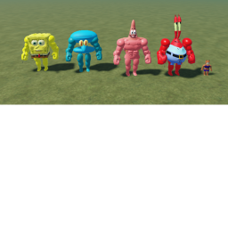 SURVIVE SPONGBOB CREW THE KILLER!
