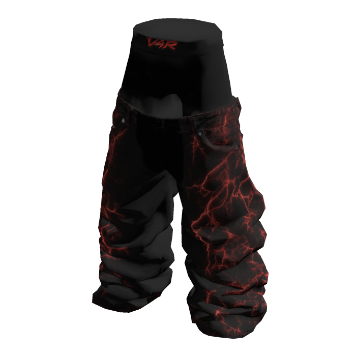 FIRE BAGGY PANT - BY V4R