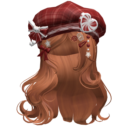 ♡ Christmas Swirls w/ Beret (Ginger)