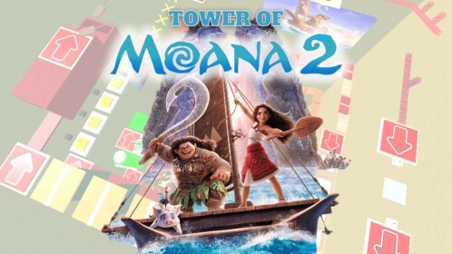 🌺Moana 2 Tower 🌴🥥🌸