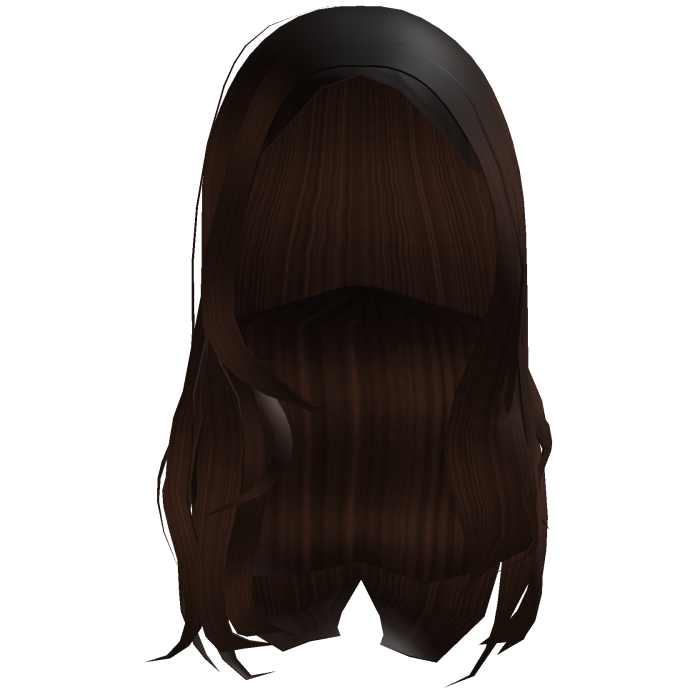 Dark Brown Wispy Uneven Lengths