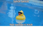 Depressed duckies