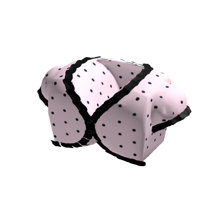 Cute pink and black polka short sleeve cardigan thumbnail
