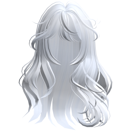 Blue Lush Wavy Anime Hair 