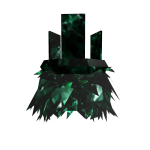 [⏳LIMITED] Green Sparkle Time Scene Hair + Crown