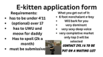 Kitten application form