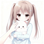 bunny in tiara
