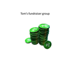 Tom's fundraiser group