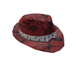 Red Japanese Fedora