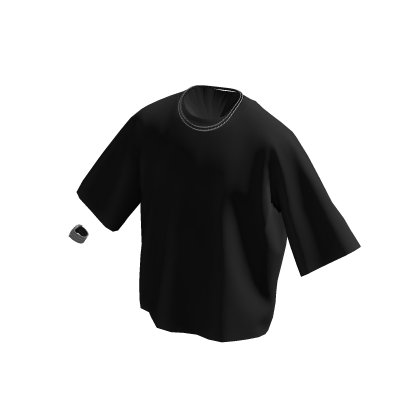 Black T-shirt W/ Silver Bling thumbnail