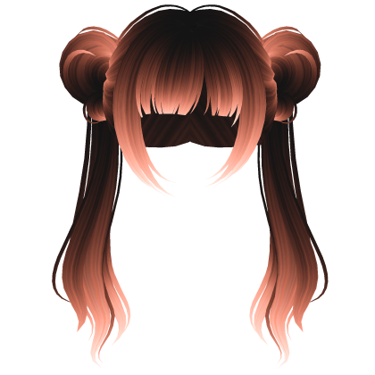 Glowing Long Anime Idol Twintails Embers Roblox item