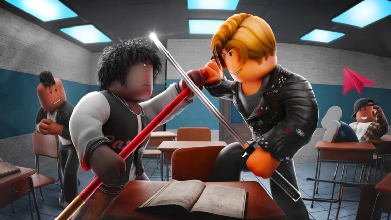 fight in a school [WEAPON STYLES]