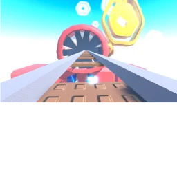 cart ride into figure icon