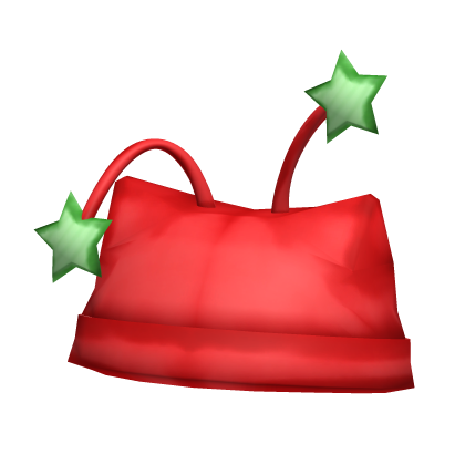 [NEW 🚨] Bedtime Star Antenna Beanie Green/Red