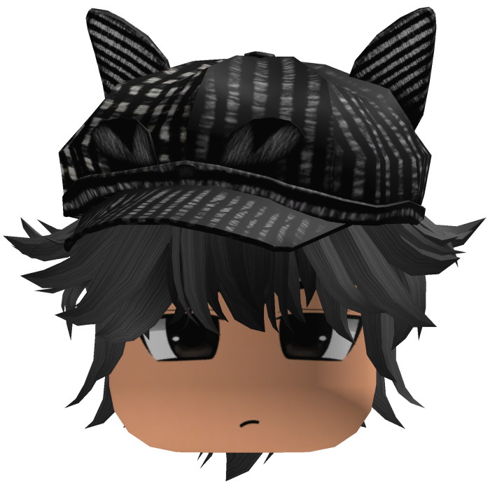 Messy Fluffy Emo Y2K Boy Hair VKAI gray CAT
