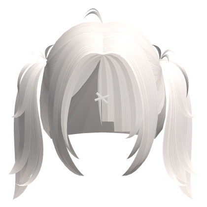 CUTE  PIGTAILS (WHITE)