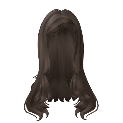 Dark Brown Long Popstar Hair Roblox item