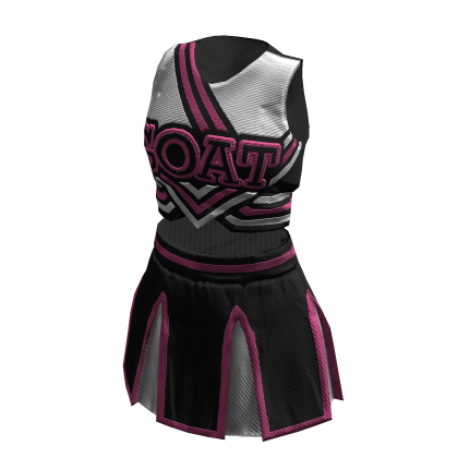 Cheerleader Uniform | Black White Rosa thumbnail