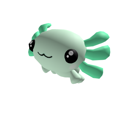 Flying Green Axolotl Friend
